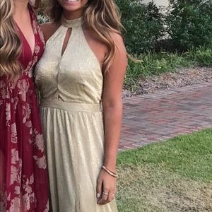 Gold Formal Dress